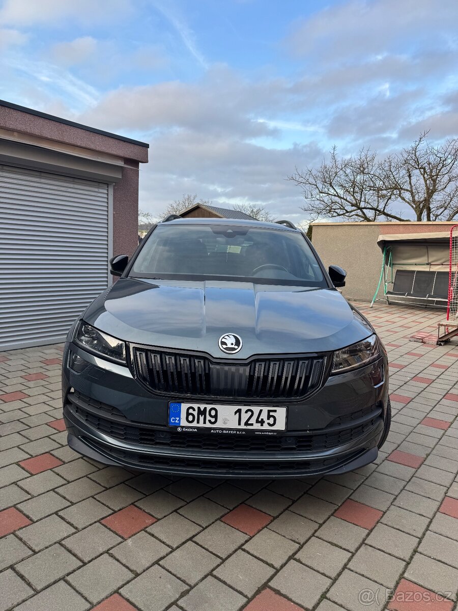Škoda Karoq 1,5TSi DSG Sportline,2020, tažné,odpočet DPH - 3