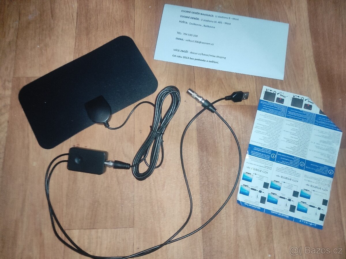 nové DVB-T2 antény + zesilovač pro programy zdarma - 3