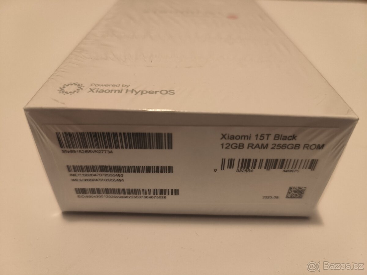 Xiaomi 15T 12 / 256gb Black / Zapečatený - 3