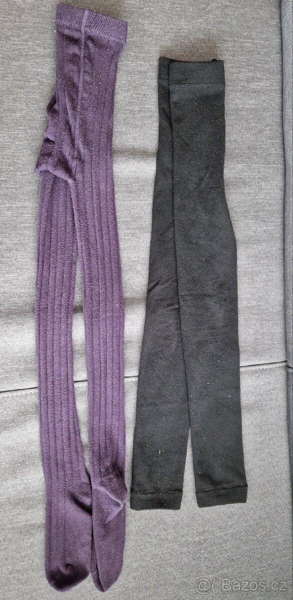 Legíny a punčocháče vel.134 - 3