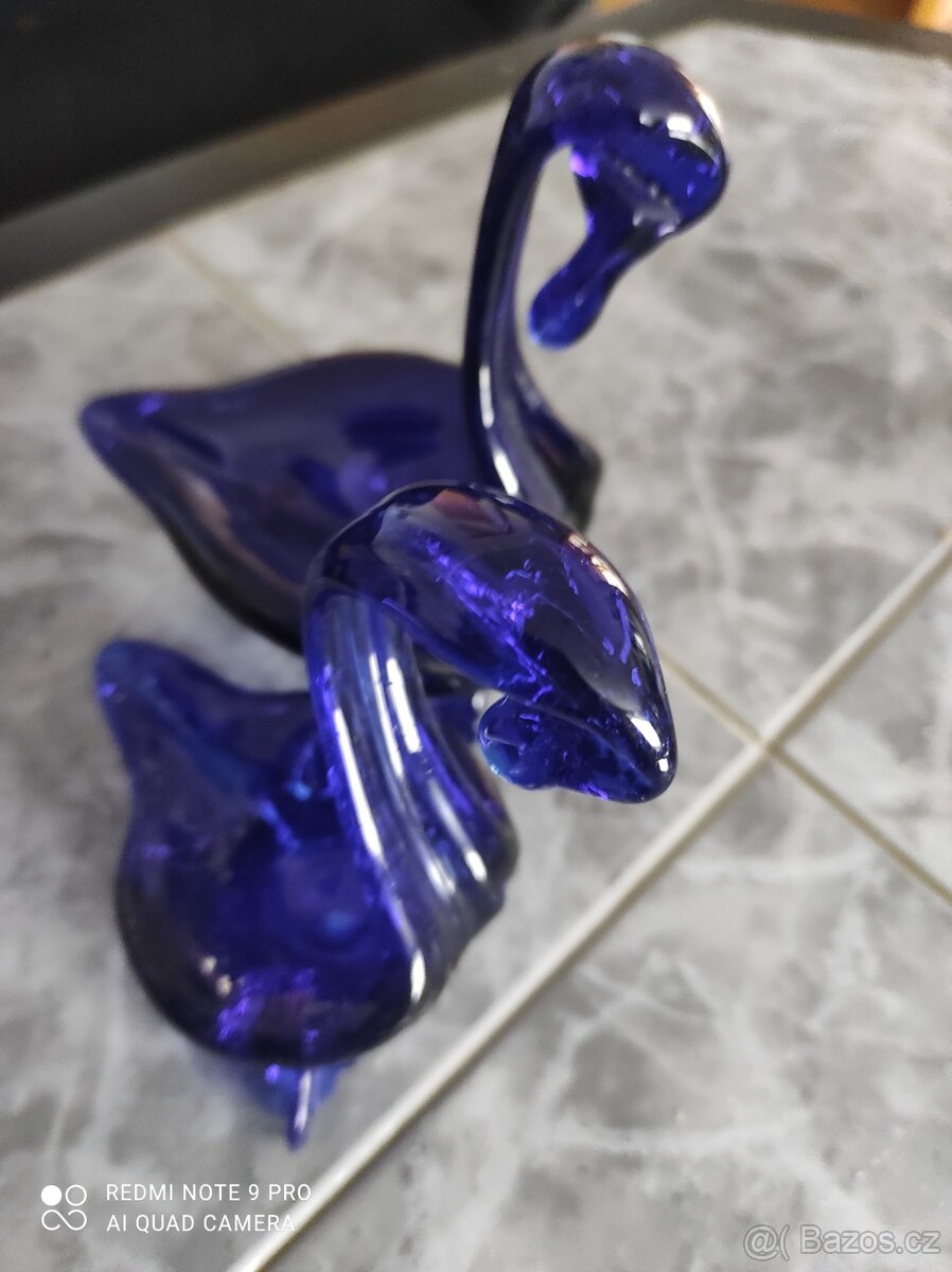 Hutní sklo-labuť - 3