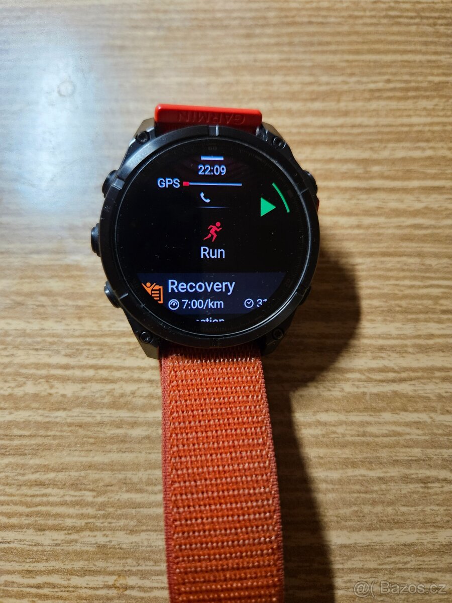 Garmin fenix 8 47 mm AMOLED - Slate Gray / Black Silicone Ba - 3