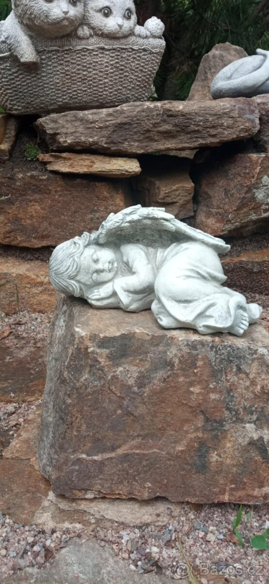 Zahradní dekorace- Andílek 1 - 3