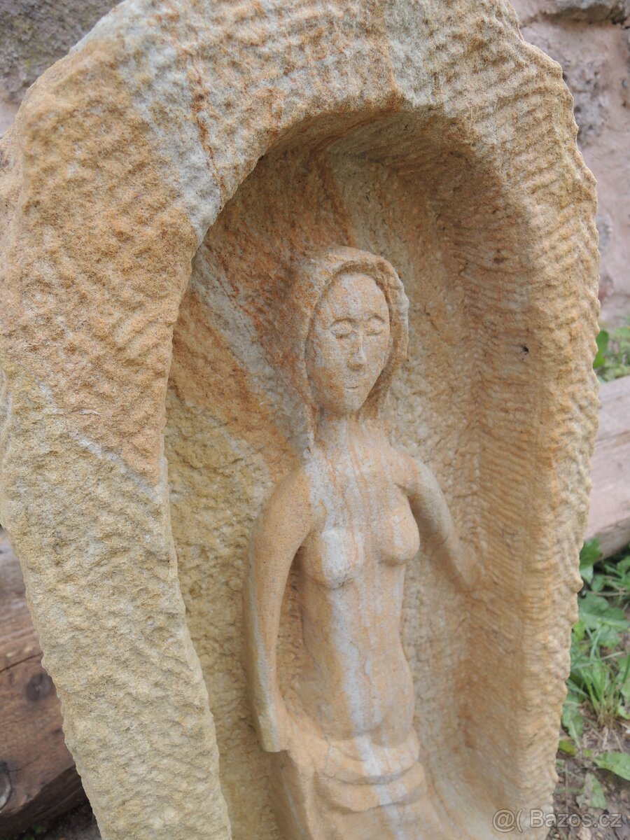 Víly a další motivy do zahrad - pískovec - 3