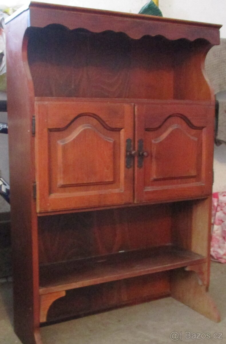 starožitná komoda + skříňka - 3