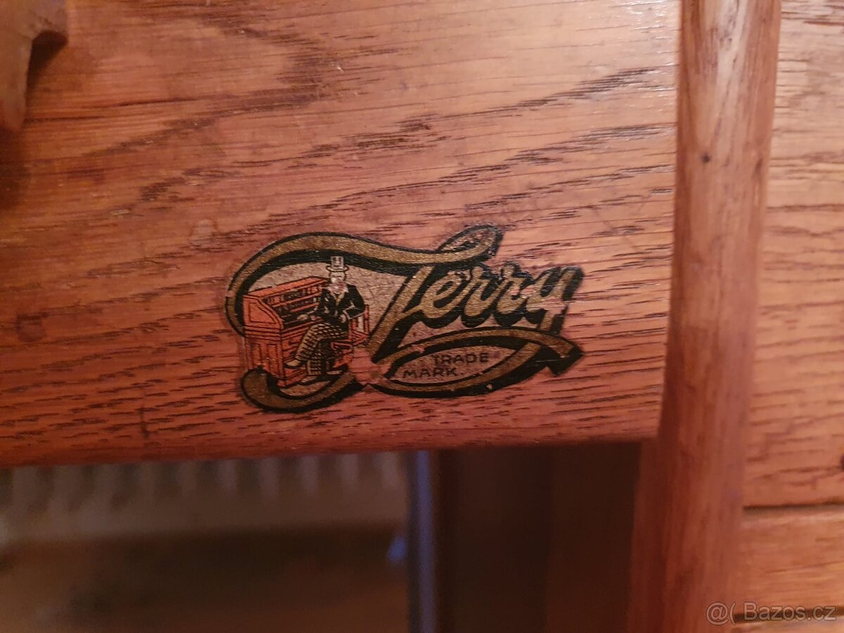 Starožitný americký stůl Jerry - 3