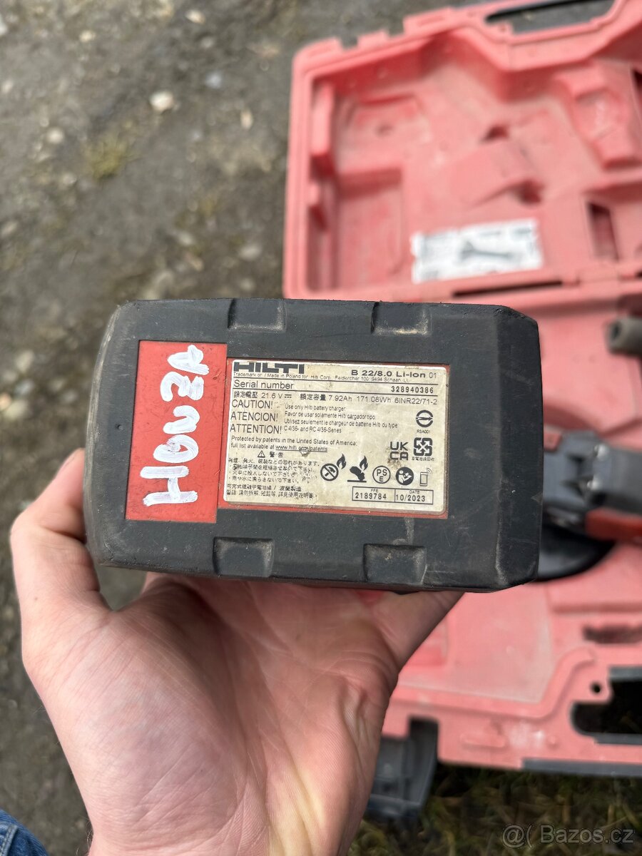 Aku bruska hilty - 3