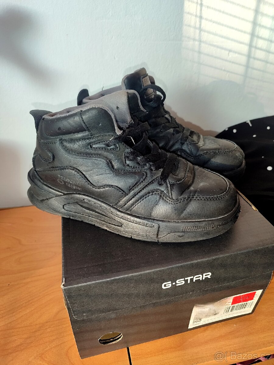 Černé kožené boty - 3