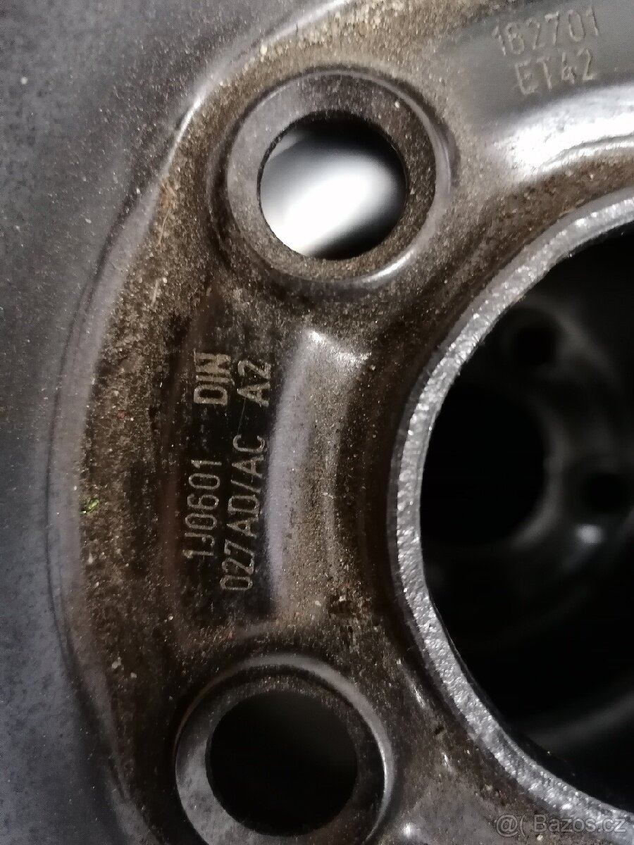 Plechové disky 16, 5x100 - 3