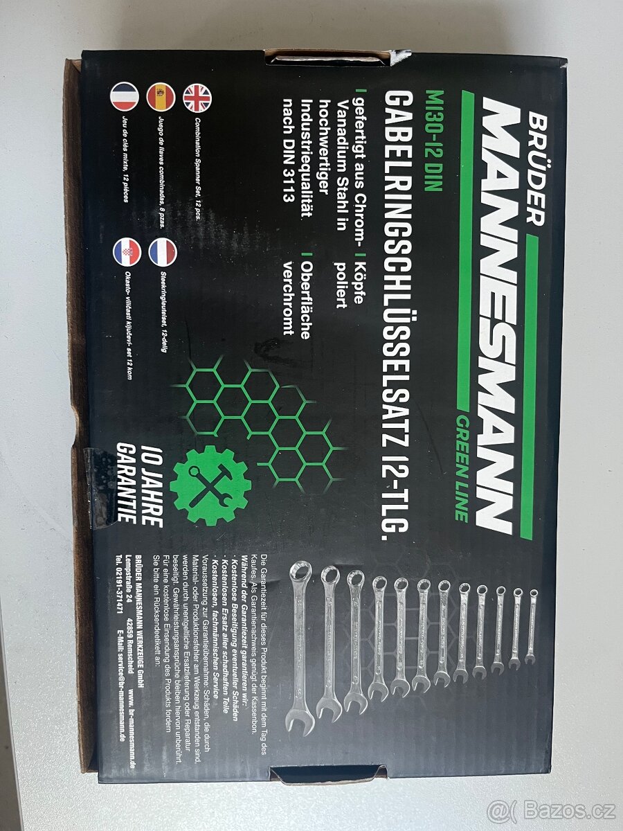 Sada klíčů Mannesmann 6-22 CrV - 3
