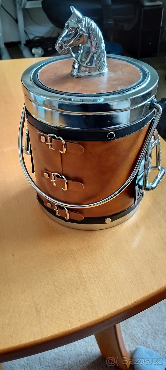 Termoizolační nádoba na led s koněm - 80. léta - 3