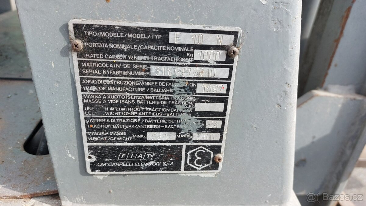 Vysokozdvižný vozík E10N - 3