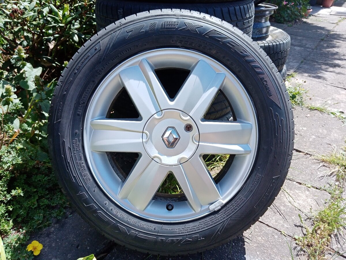 Obutá Alu kola 16ky 4x100 pneu 90% RENAULT DACIA - dobírka - 3