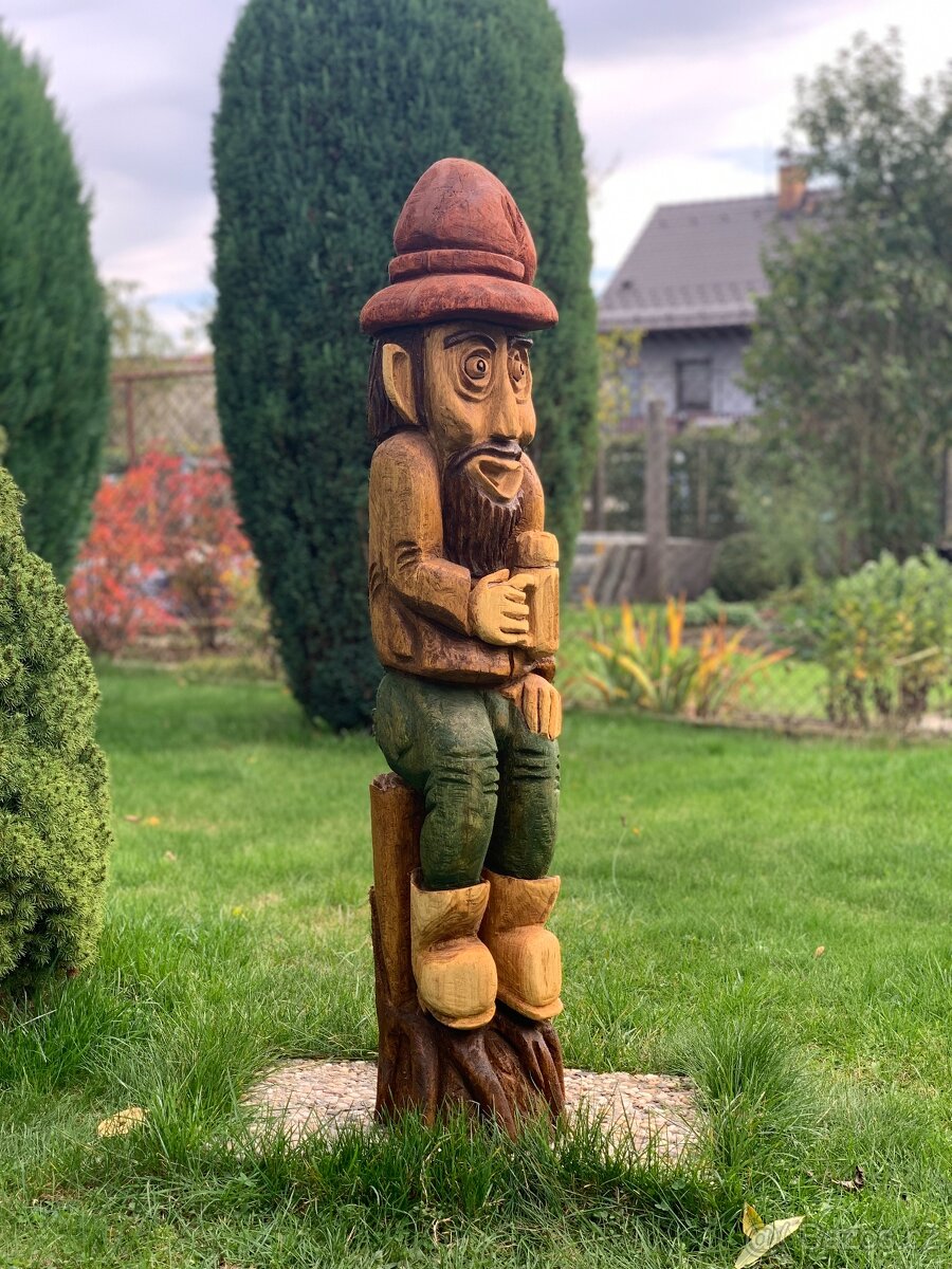 Dřevěná socha - 3