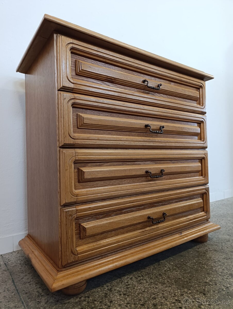 Rustikální komoda, masív, Nábytek s příběhem - 3