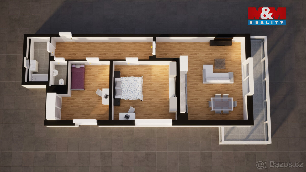 Prodej bytu 3+kk, 91 m², Jablonec nad Nisou, ul. Jezdecká - 3