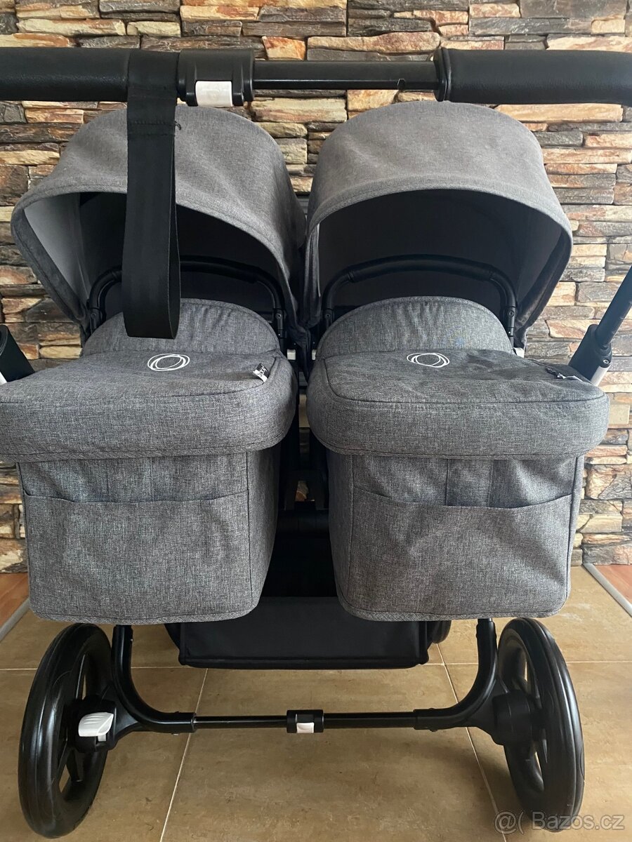 🩶🤍 Bugaboo Donkey 3 TWIN grey melange 🩶🤍 - 3