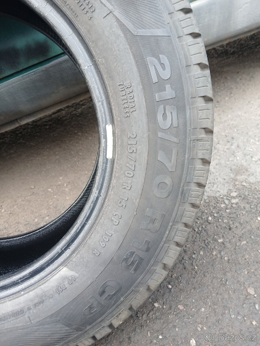 Letní pneu Continental 215/70 R15 CP - 3