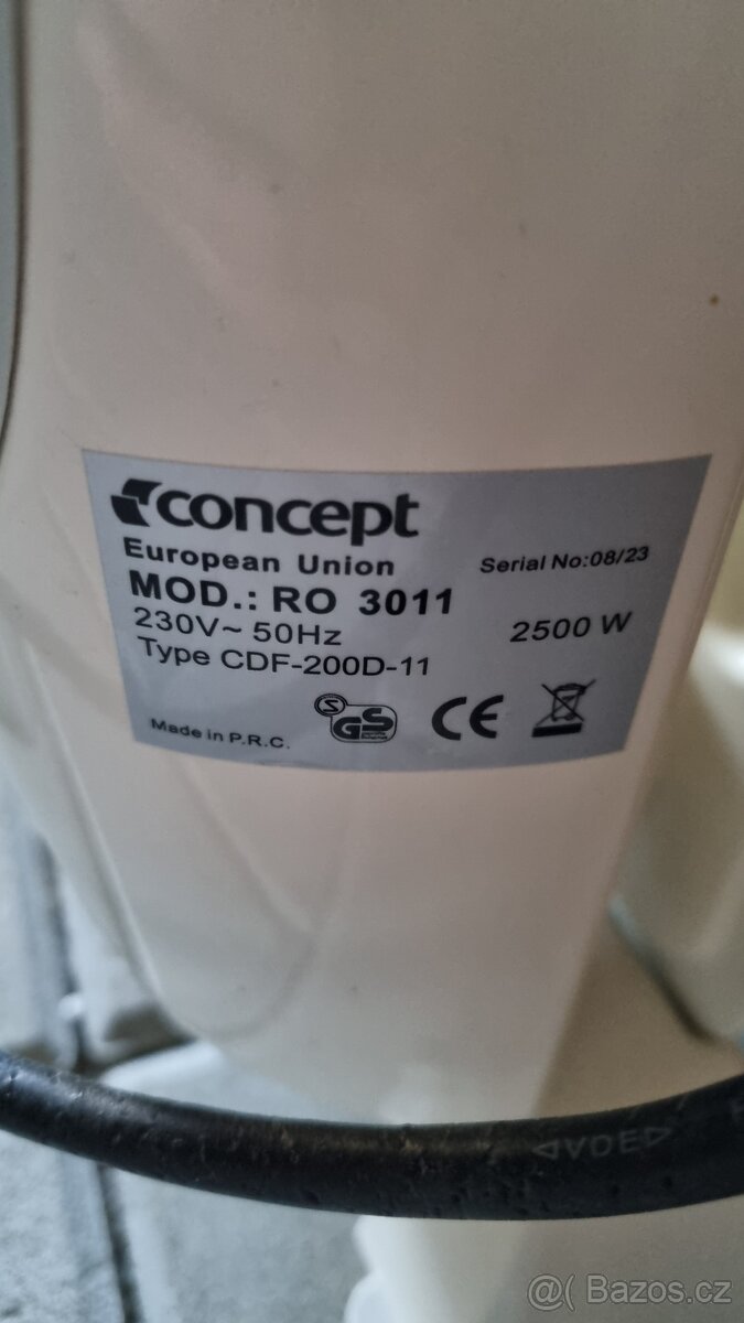 Olejový radiátor Concept - 3