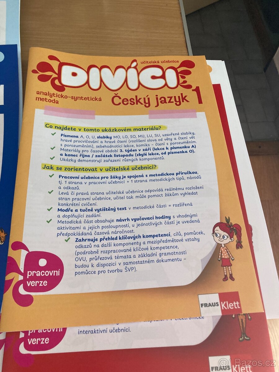 Český jazyk první až druhá třída - 3