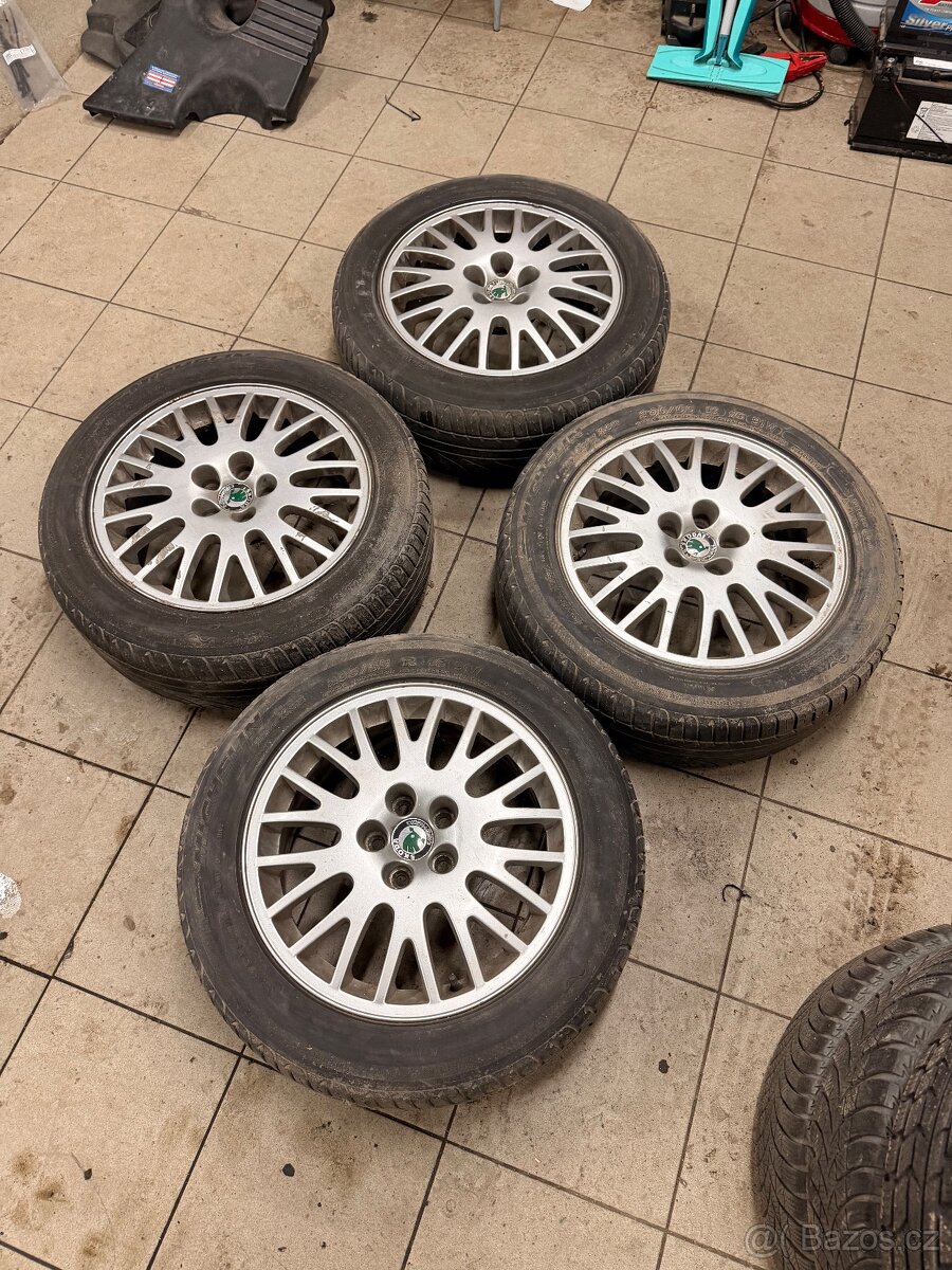 Prodám alu kola 5x100 r16 - 3