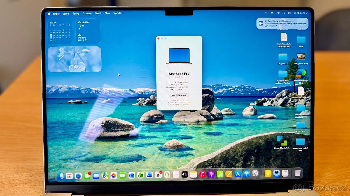 Prodám MacBook Pro 16” - 3