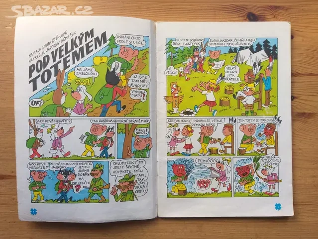 Čtyřlístek č. 30, Pod velkým totemem (aa301) - 3
