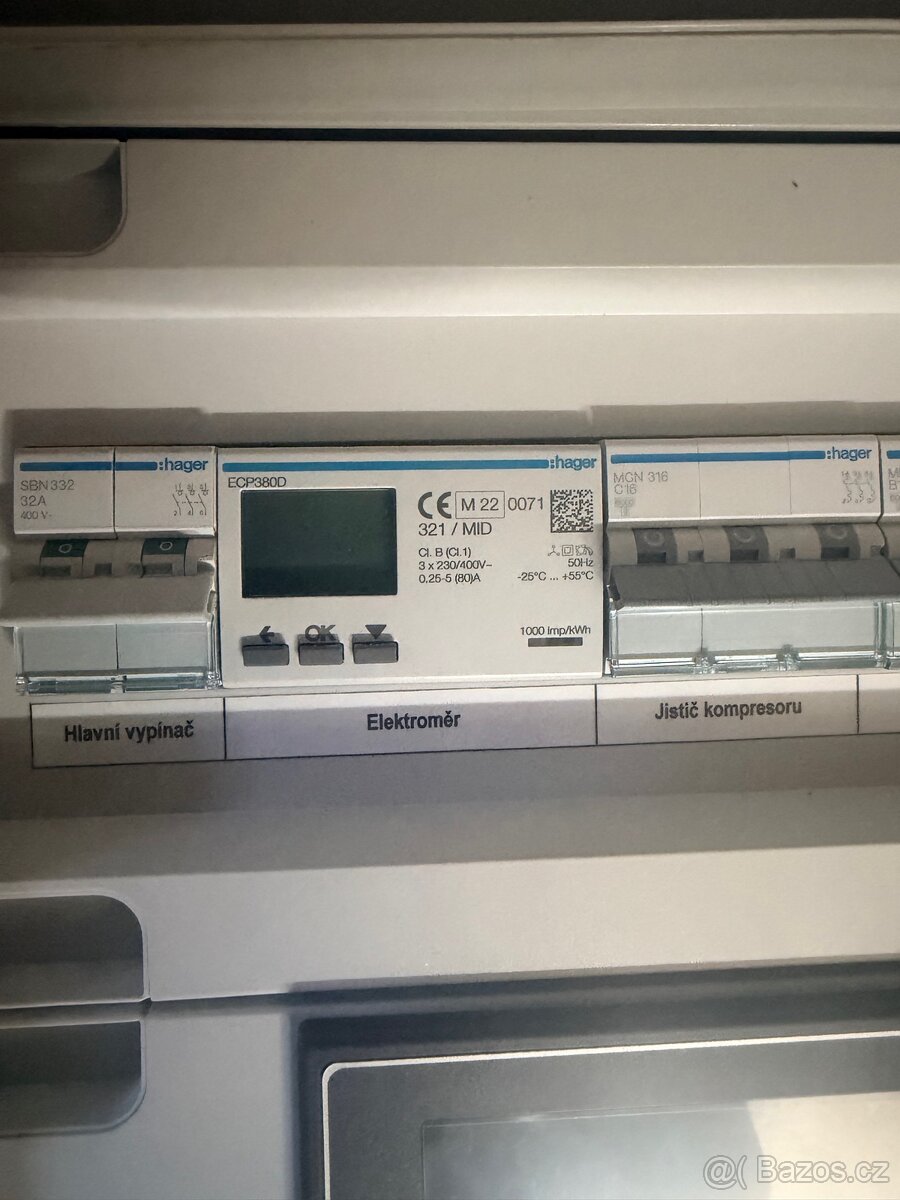 Rozvaděč pro tepelné čerpadlo Hager - 3