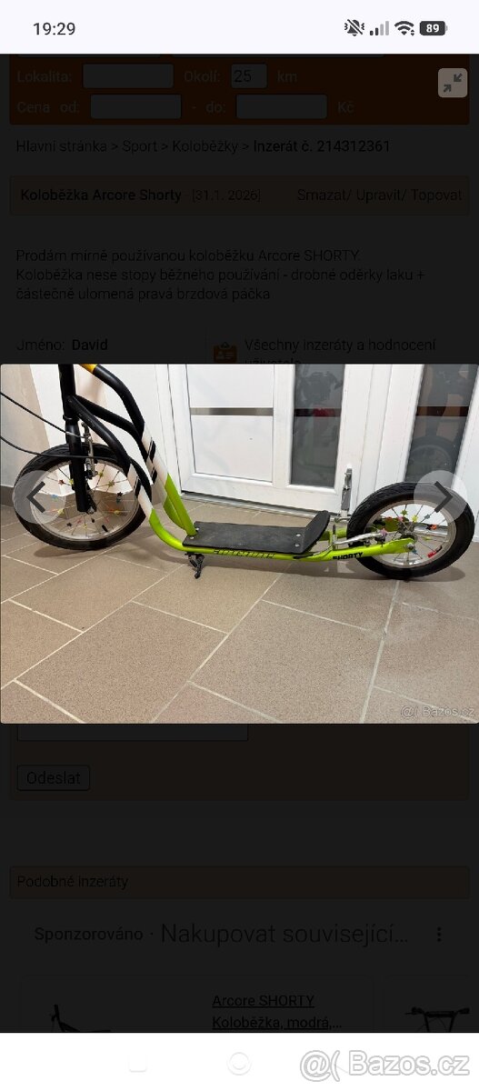 Arcore koloběžky - 3