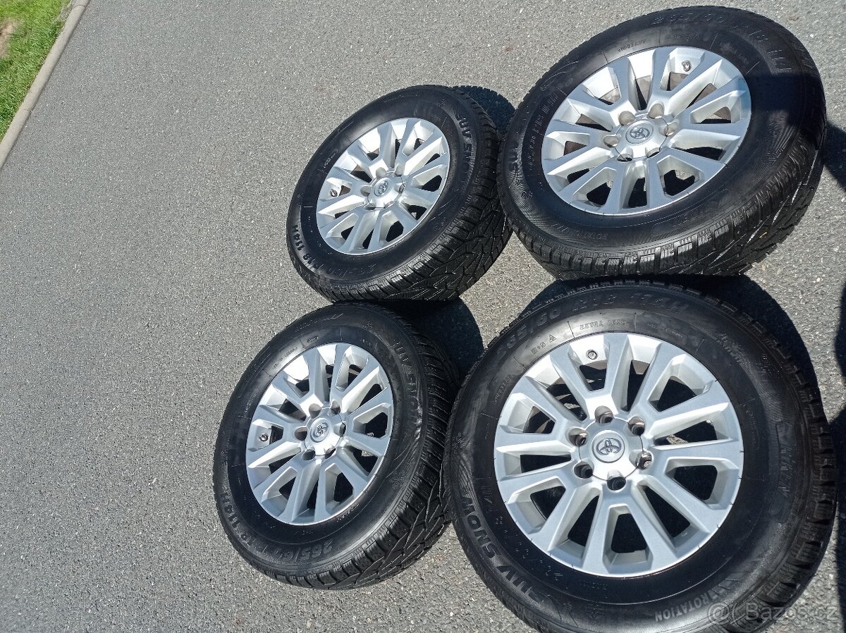 ZANOVNI ZIMNI al 18" ORIGINAL TOYOTA LAND CRUISER r.v. 2015