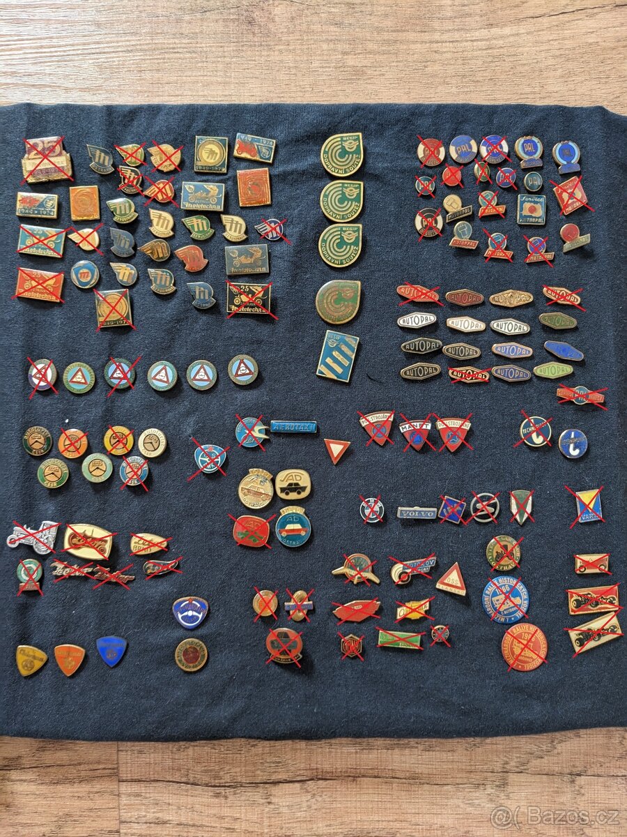 Prodám tyto staré auto-moto odznaky - 3