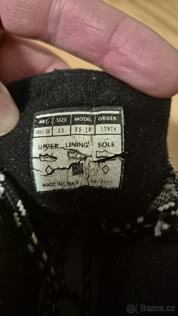 Dětské běžecké boty Alpina, velikost 33 NNN - 3