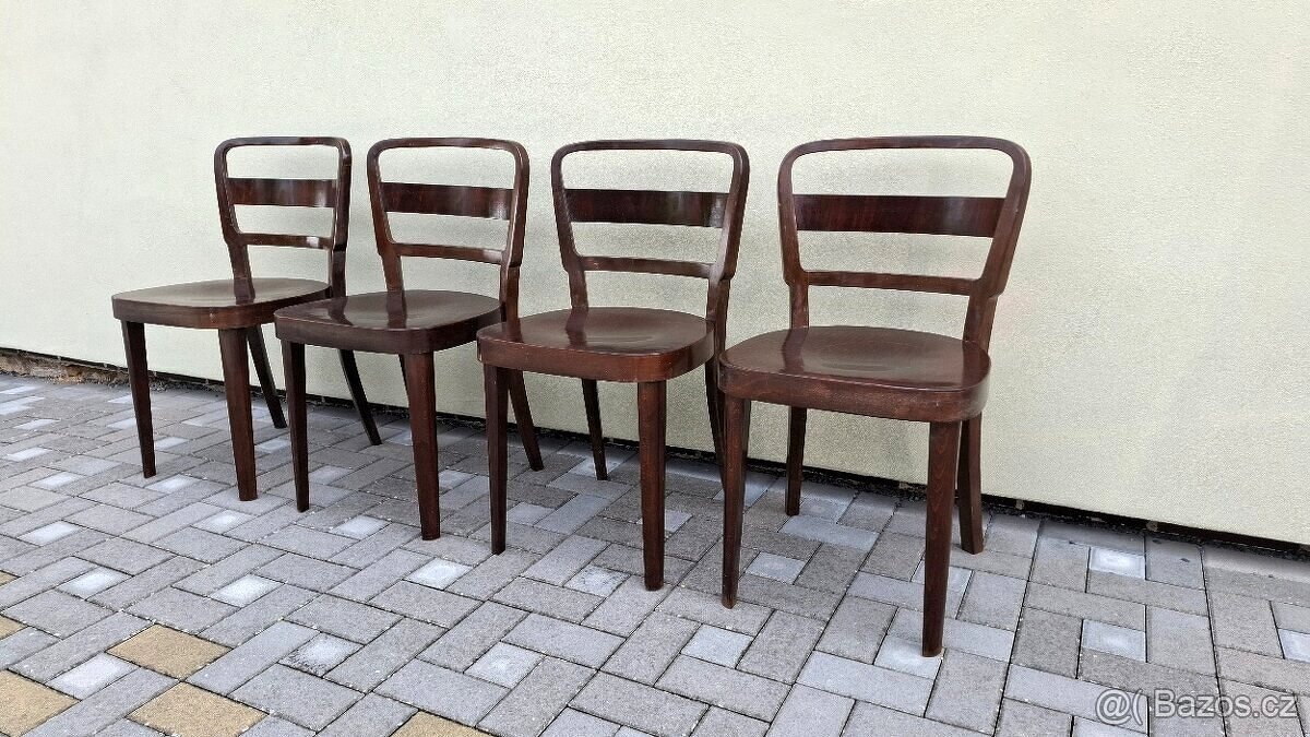 Celodřevěné židle TON 4ks - 3