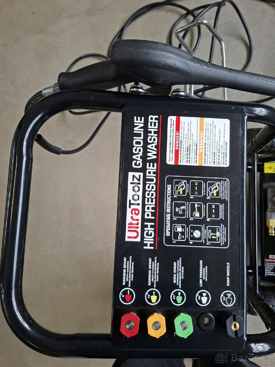 Tlaková benzínová myčka - 3