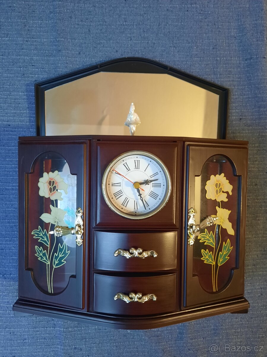 Šperkovnice s hodinami - 3