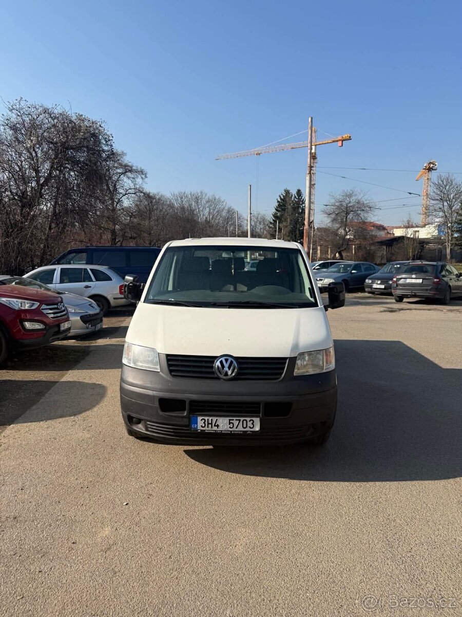 VW Transporter T5, double cab( 5 míst) - 3