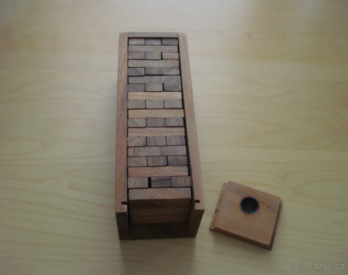 Jenga věž, dřevěná. - 3