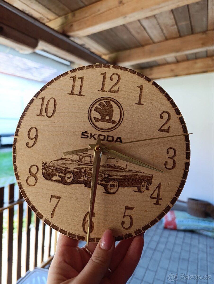 Dřevěné hodiny - 3