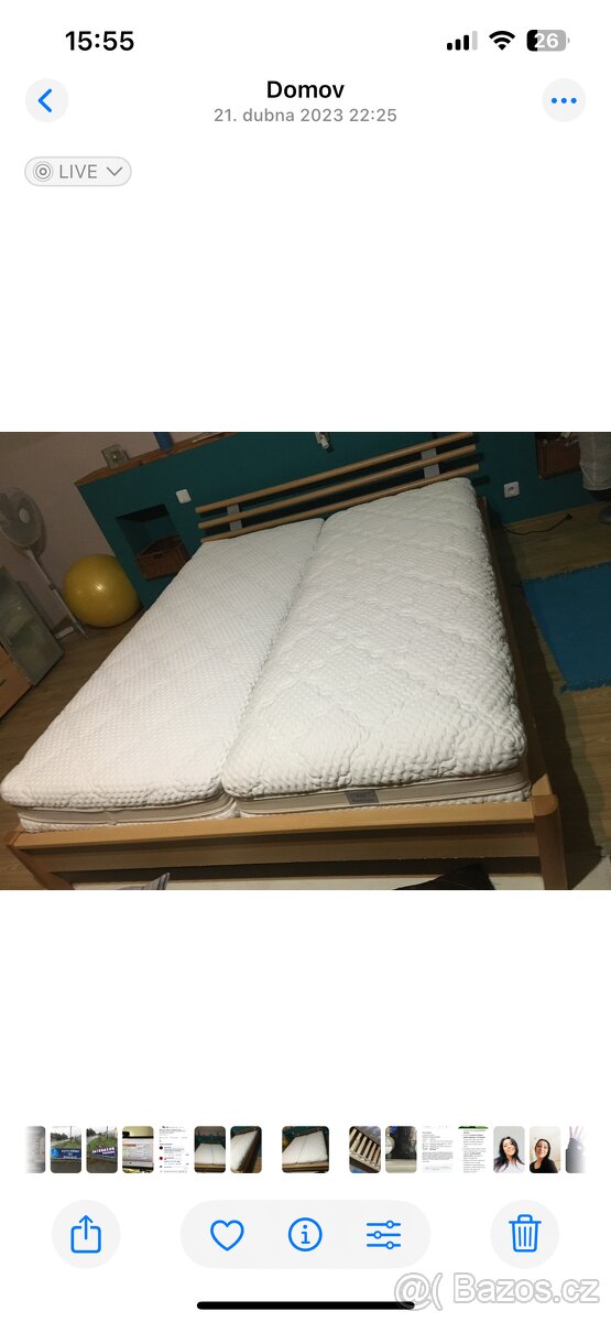2KS Swiss prestige matrace 80x200cm - 3