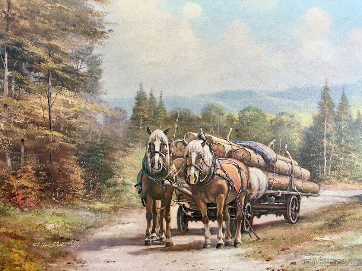 Starý obraz - tisk - 3