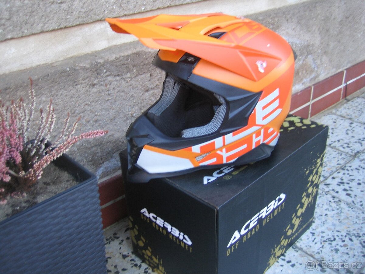 MX přilba zn. ACERBIS , vel.L - NOVÁ - , za 50% P.C. - 3