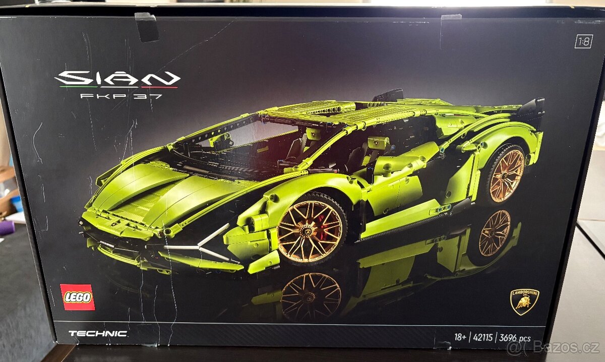 Prodám Lego Technic Lamborghini Sián. Original krabice - 3