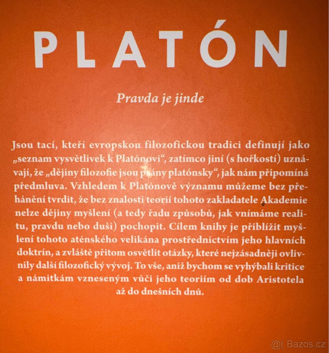 Platón Pravda je jinde kniha - 3