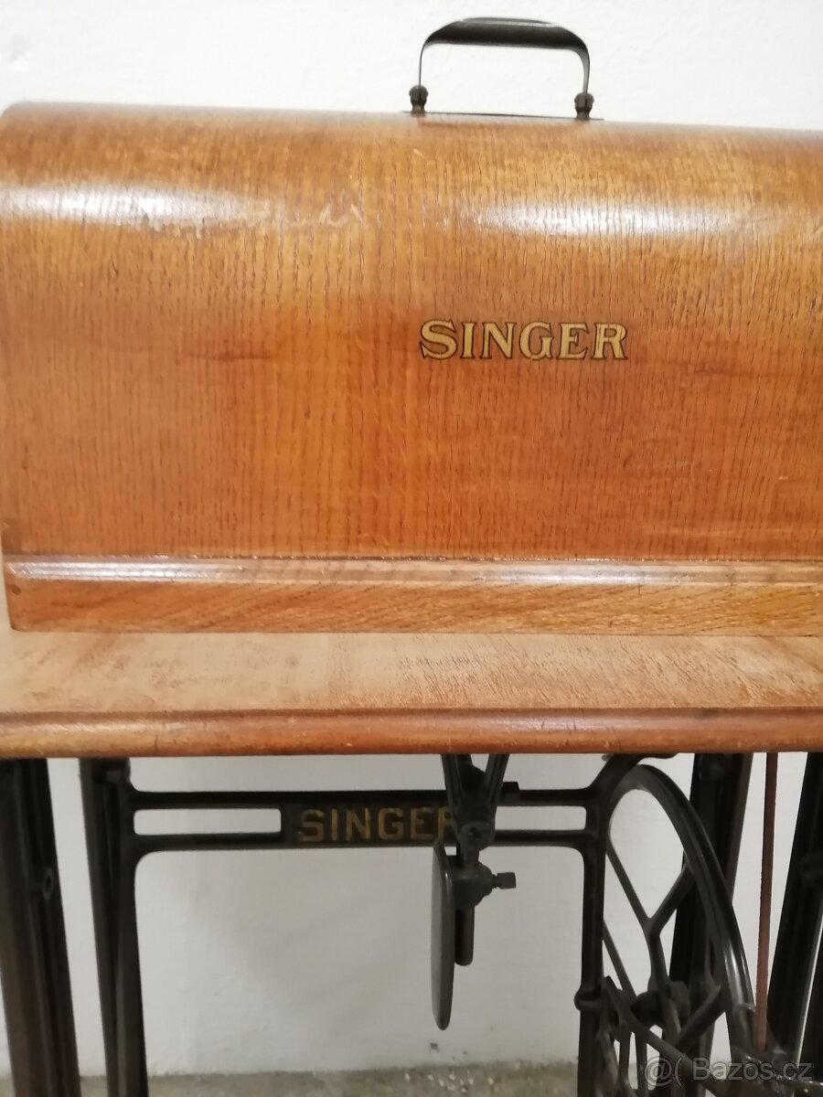Singer šlapací šicí stroj, funkční - 3