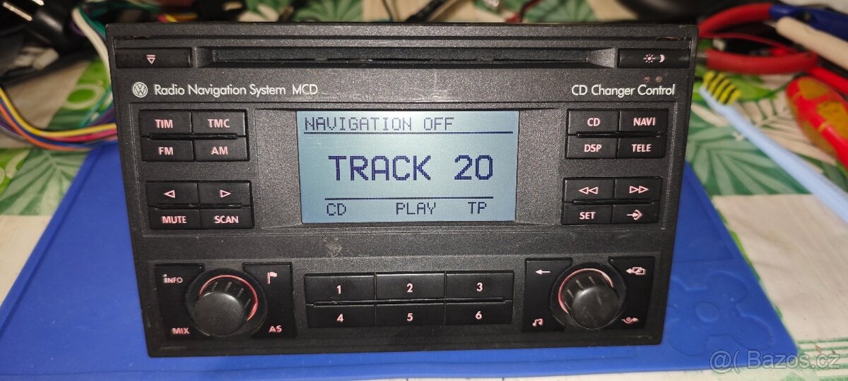 Originální autorádio VWRadio Navigation System MCD - 3