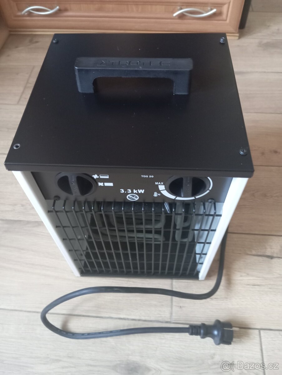 Elektrický přímotop s ventilátorem - 3