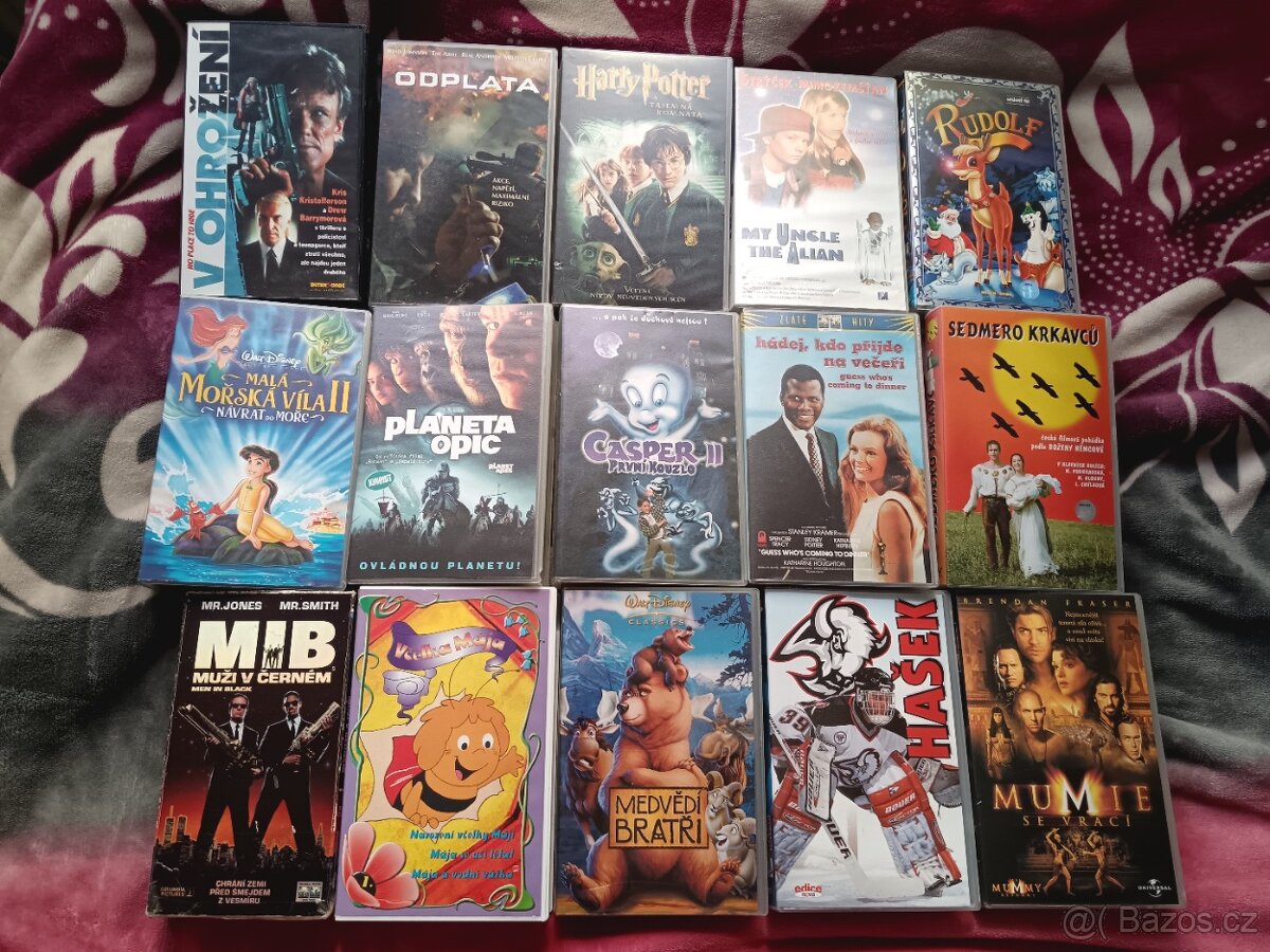 Originální VHS ze soukromé sbírky - 3