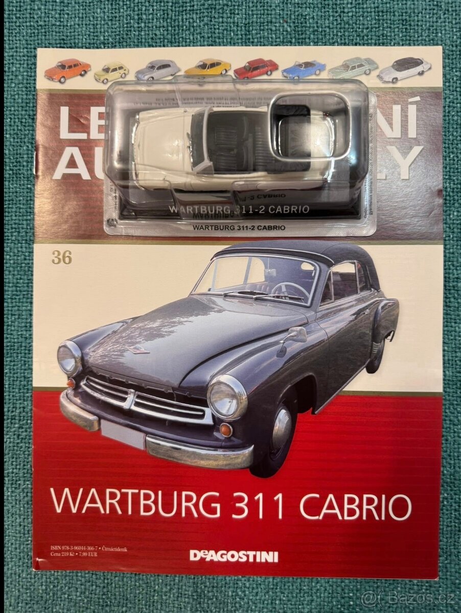 Legendární automobily, Kultovní auta ČSSR, Deagostiny - 3