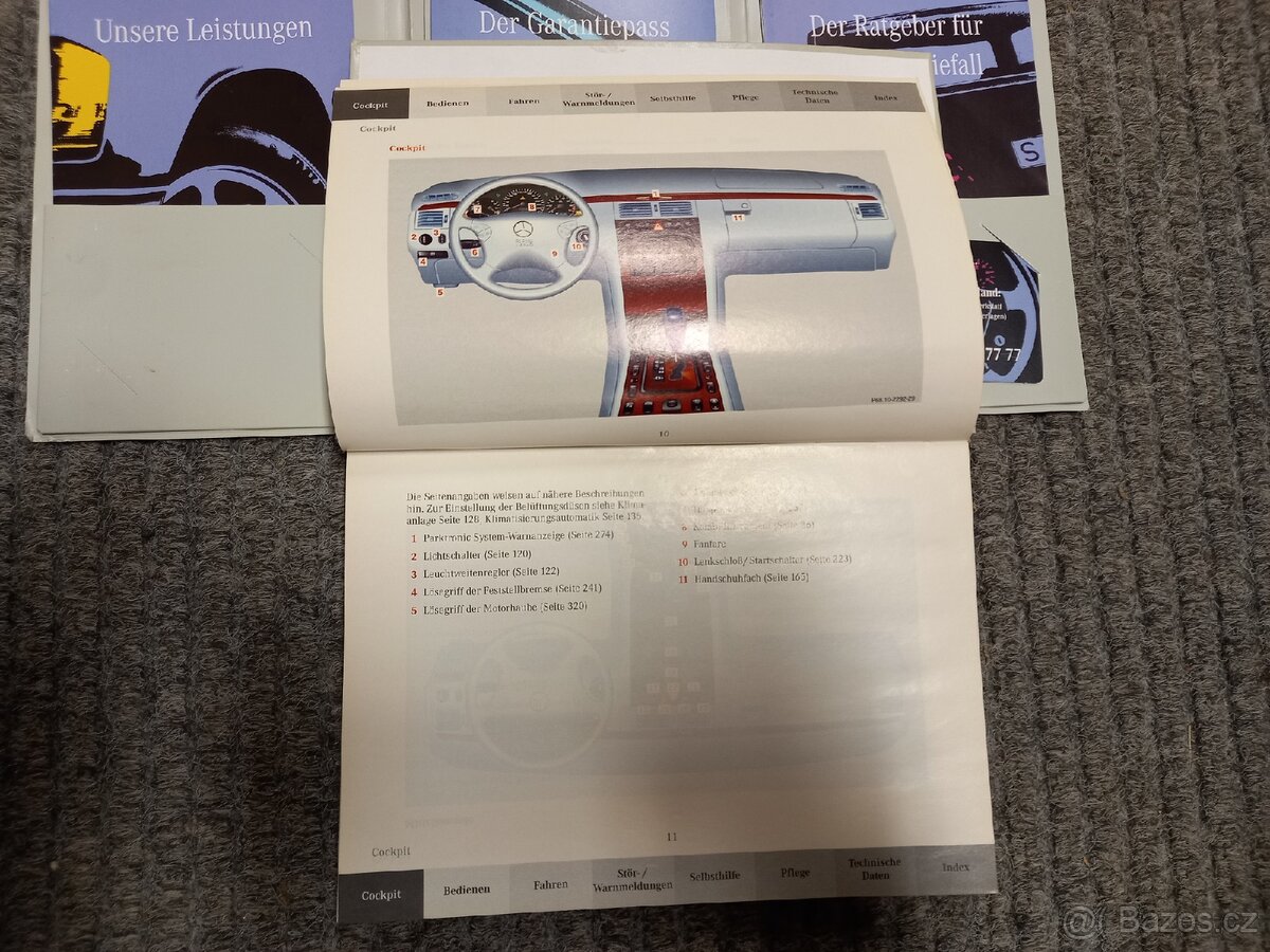 Mercedea W210 - komplet navod k obsluze - 3