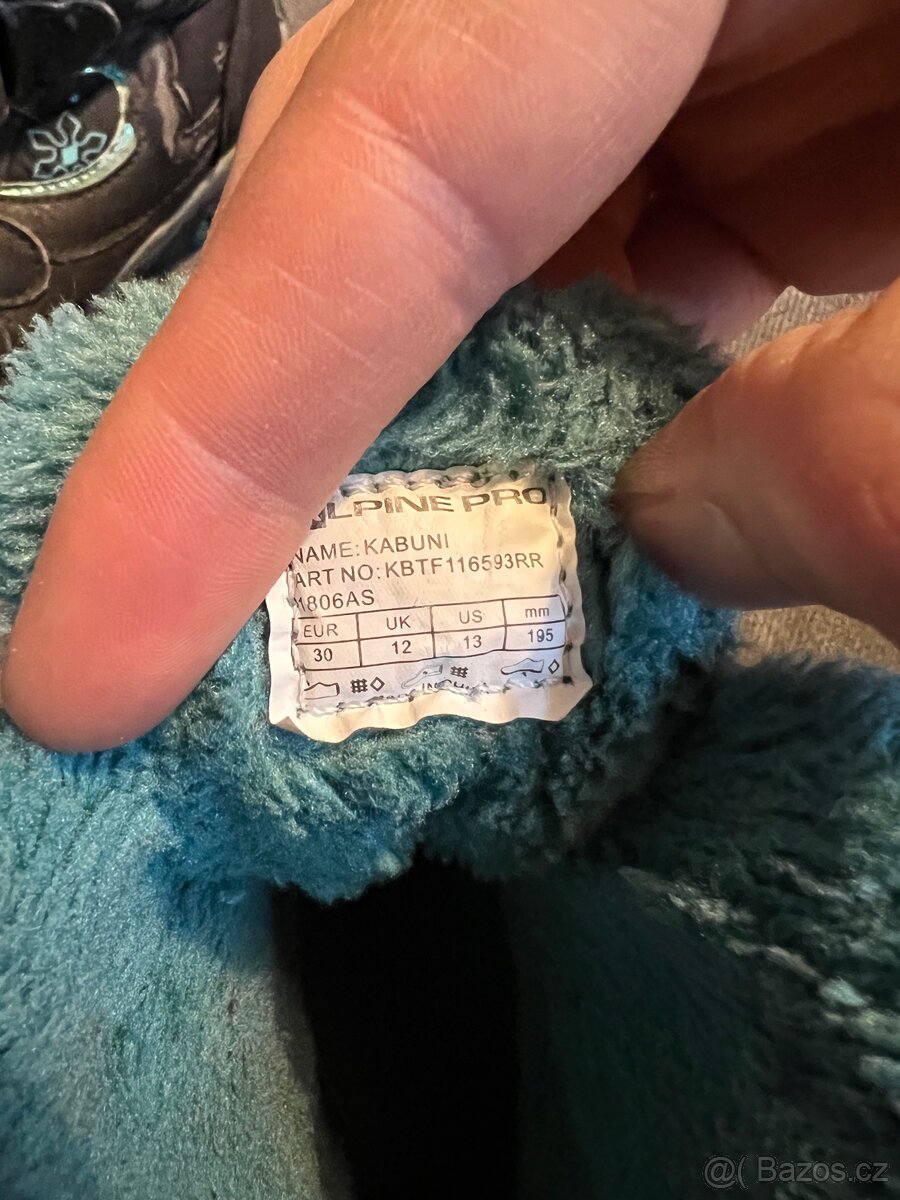 Dětské zimní boty Alpine pro - 3